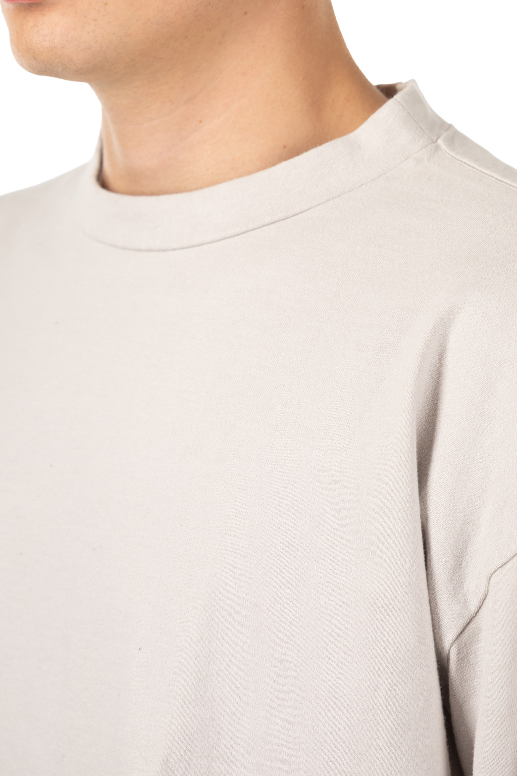 Tigre Brocante - Men Yakko Long Sleeve T-Shirt - Oyster